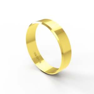 Aliança TESTE em Ouro 10K