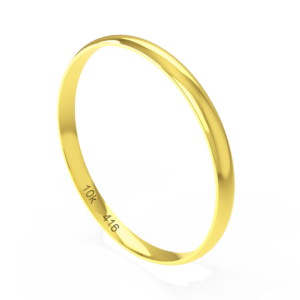 Aliança de Ouro 10K Modelo 20RE