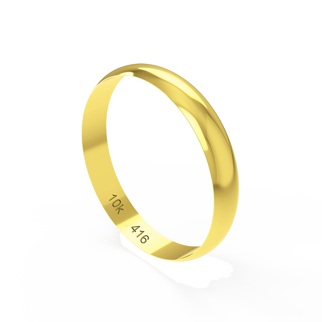 Aliança de Ouro 10K BA350