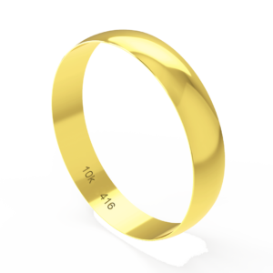 Aliança de Ouro 10K BA410