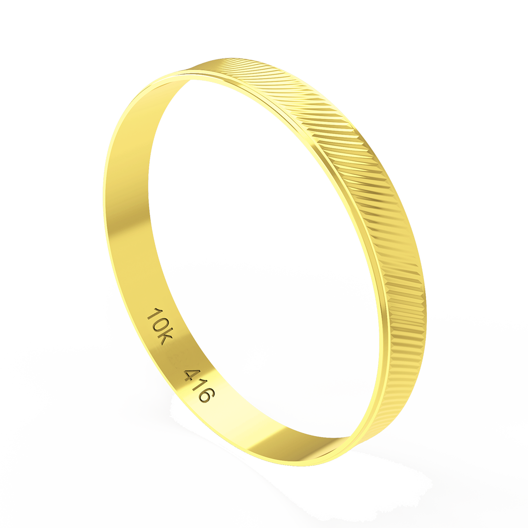 Aliança de Ouro 10K BAT103