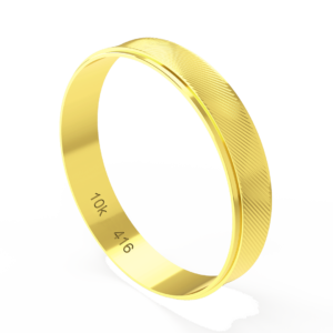 Aliança de Ouro 10K BAT80E