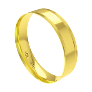 Aliança de Ouro 10K BAT99R